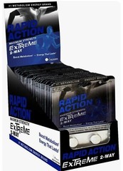 Rapid Action Extreme Energize 2-Way Energy Pills 12 packs of 4 = 48 pills