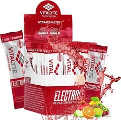 Vitalyte Electrolyte Stick Pack 25 Count Box – Fruit Punch SHIPS FAST!