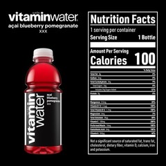 Vitaminwater 6‑Flavor Variety or Sampler Pack – 20oz Bottles –