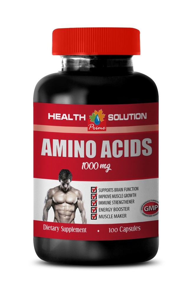 increase muscle growth – AMINO ACIDS 1000 mg – amino acids complex supplements