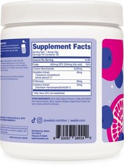 Wellah Pump-It-Up Creatine (50 Servings, Blueberry Pomegranate)