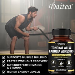 Premium Supplement for Men Supports Muscle Mass, Endurance, Supports Strength