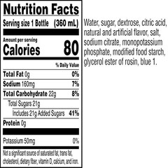 Pack of Frost Thirst Quencher – 12 Fl Oz Cool Blue Bottles for Instant Hydration