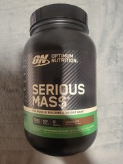 Optimum Nutrition Serious Mass Weight Gainer Protein Powder 3lbs Chocolate