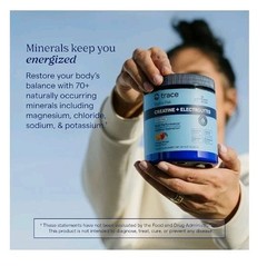 Creatine + Electrolytes Powder and Mineral Hydration Peak Performance. B6