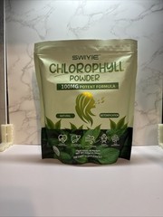 Swiyie Chlorophyll Powder – 100mg Liquid Clorofila for 0.35 Ounce (Pack of 1)