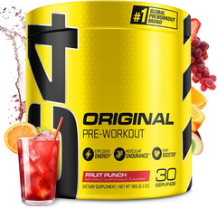 Cellucor Original Pre Workout Powder Fruit Punch | Vitamin C for Immune Support