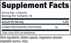 Nutricost Creatine Monohydrate 3,000mg, 180 Capsules 180 Count (Pack of 1)