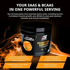 Granite Essential Amino Acids Powder 448g 30 Servings Muscle Recovery