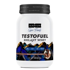 Kapiva Testofuel Shilajit Whey Protein 1Kg/ 2.2lb