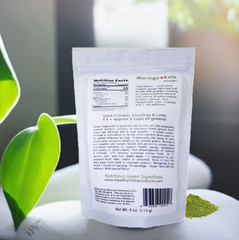 ORGANIC MORINGA & KALE POWDER COMBO – Energy Endurance Vitality – 4 oz Pure