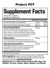 ANABOLIC WARFARE PROJECT PCT Estrogen Rebound Hormone Health 120 Capsules
