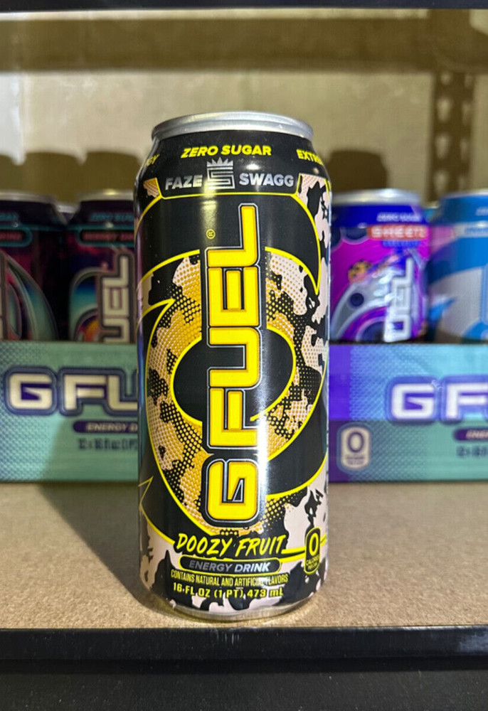 G Fuel – Doozy Fruit – Unopened – FAZE SWAGG – Can – GFUEL