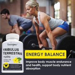 Tribulus Terrestris 1500mg High Potency 45% Saponin Extract
