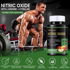 Nitric Oxide Booster – L-Arginine, L-Citrulline 1920mg + Prostate Health Bundle