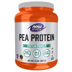NOW FOODS Pea Protein Pure Unflavored Powder 2 lbs.