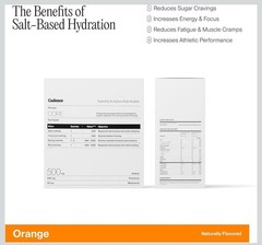 Cadence Sachets Core Orange – Carton (5g x 30) Science-Backed Hydration |…