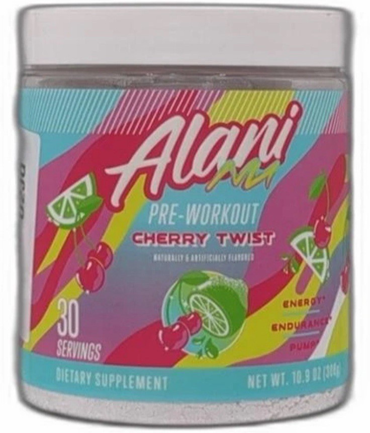 Alani Nu Pre Workout Powder Cherry Twist 30 Servings Exp 01 2028 New