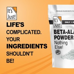It’s Just! – Beta-Alanine Powder, Pre-Workout 8.8 Ounce (Pack of 1)