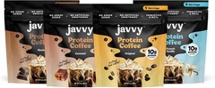 Javvy Protein Iced Coffee Whey Protein Cold Brew Variety 4 Pack 20 Servings