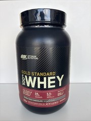 Optimum Nutrition Gold Standard 100% Whey, Double Rich Chocolate, 2lbs 8/2026