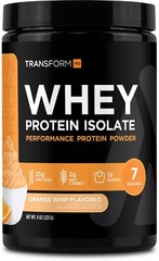 TransformHQ Whey Protein Isolate (WPI) Orange Whip Flavor – 7 Servings