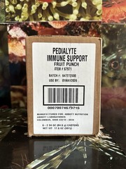 36 Pedialyte with Immune Support On-The-Go Electrolytes Fruit Punch 100% B12 + C