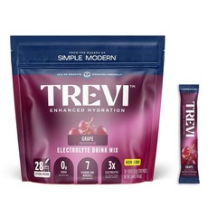 TREVI Electrolytes Powder Packets – Sugar Free Hydration – 20 Pack