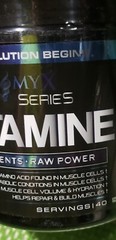 GENOMYX – Glutamine – Raw Ingredients & Power – 40 Servings – Exp 4/2025