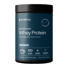 Gainful Everyday Whey Protein Powder, 23g per 14 Servings (Pack of 1)