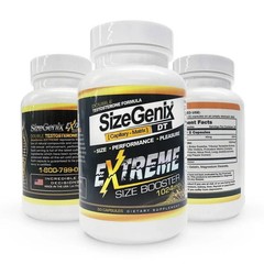 SizeGenix 60 Tabs Mens Health Supplement For Enlargement Size Free Shipping