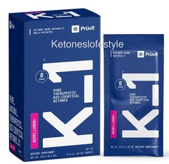 Pruvit K1 Berry Lemon Charged 10 Pack NEW Exogenous Ketones Drink