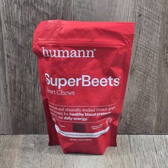 HumanN – SUPER BEETS Heart Chews, 60 Count, New & Sealed! EXP: 08/2027