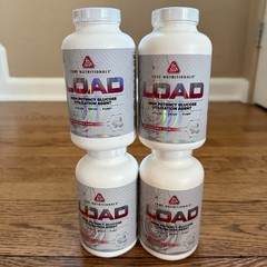 4 BOTTLES Core Nutritionals LOAD High Potency Glucose Disposal Agent 180 caps x4