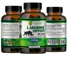 Nitric Oxide Booster Supplement L-Arginine 3000mg Highest Potency Muscle Pump