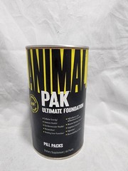 Animal Pak Ultimate Foundation Multivitamin Pill Packs 44 Packs Exp 02/2028