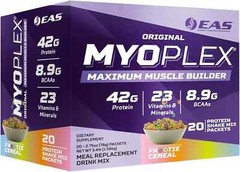 EAS Original Myoplex High Protein Meal Replacement 20 Individual Packs 6 Flavors