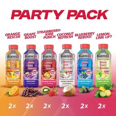 SueroX Zero Sugar Electrolyte Drink for Hydration and Recovery, 12 PACK