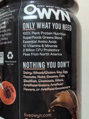 Owyn 30g Plant Protein Zero Sugar Elite PRO 1.32Lb Chocolate 8/27 Factory Sealed