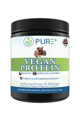 PURE Sport Vegan Protein Powder (25g Plant-Based Protein,15 servings,3 Flavors!)