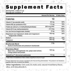 Mixed Berry Electrolyte & Bicarbonate Blend – 6 Pack for Enhanced Hydration