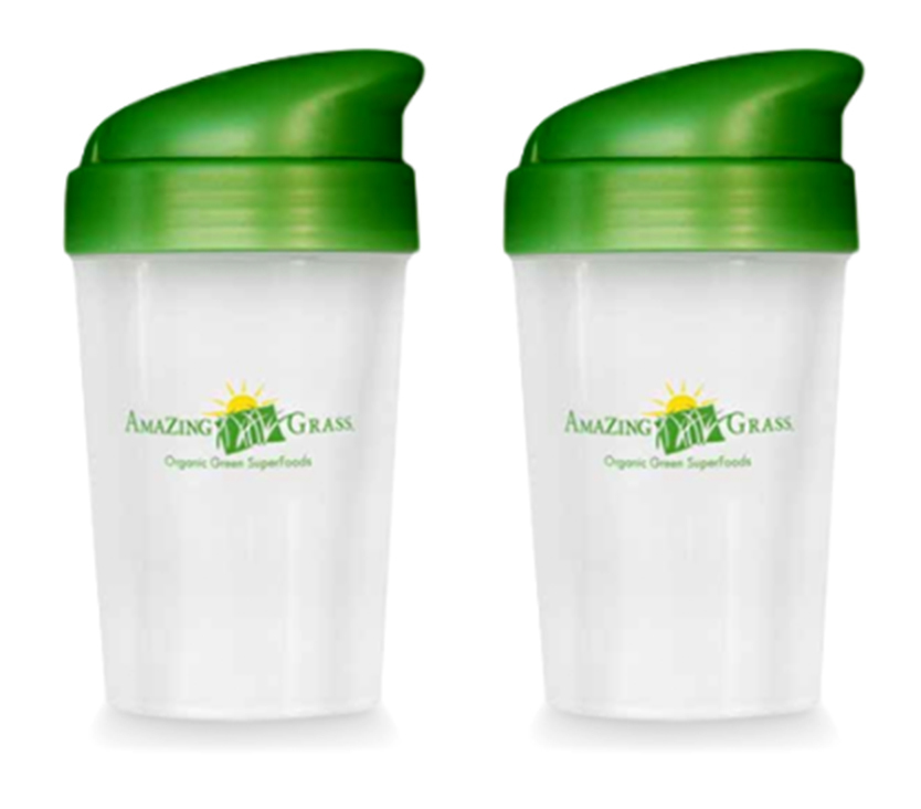 Amazing Grass Green Protein Powder Gym Shaker Water Drink Work Out Cup Set SALE