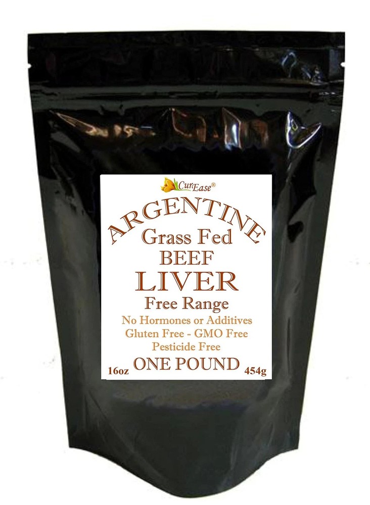 CurEase Argentine Grass Feed Beef Liver Powder Undefatted Desiccated dried Pe…