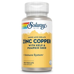 Zinc Copper Amino Acid Chelate – Immune Support Supplement w/Chelated Zinc 50mg