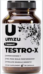 UMZU Testro-X Men’s Supplement – 90 Capsules – Boosts Energy & Muscle Recovery
