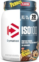 Dymatize x Cocoa Pebbles ISO100 Whey Protein Powder Isolate,Protein, 20 Servings