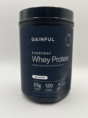 Gainful Lean Whey Protein ~ 14 Servings, Unflavored ~ Exp 06/2027