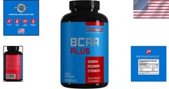 BCAA Plus Capsules – 180 Count for Optimal Muscle Recovery & Lean Muscle Support
