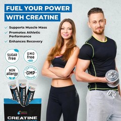 Creatine 30 Stick Packs 5.45 oz Package Individual Servings