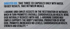 Two Pack Cardio Complete Nitric Oxide Booster 180 Caps Multi-Ingredient Formula!